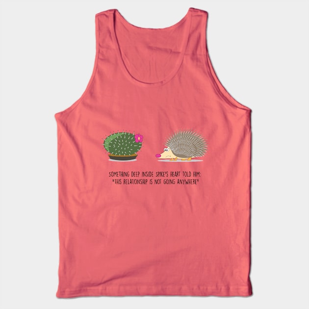 hedgehog in love Tank Top by Brash Ideas